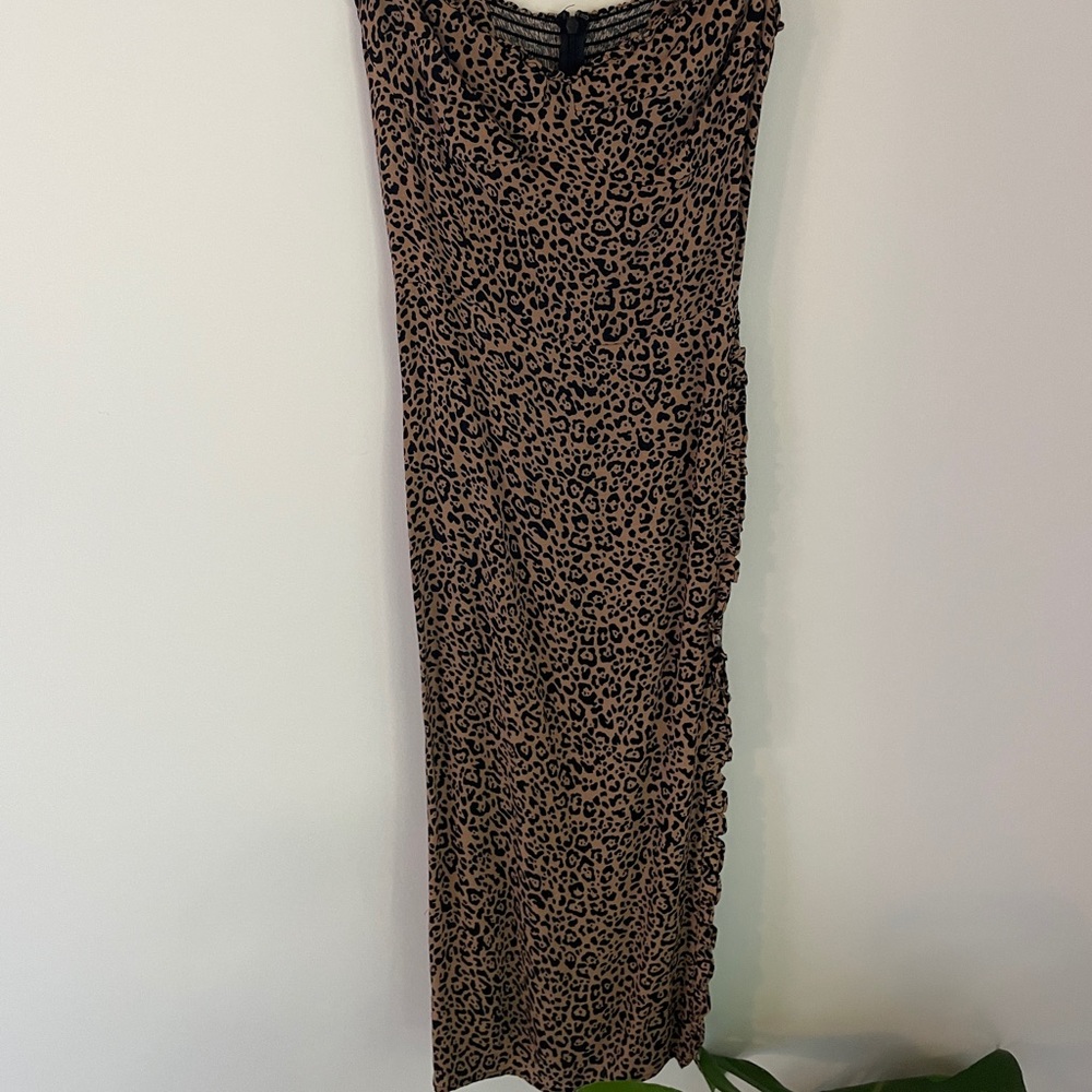 Reformation Animal Print Dress